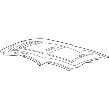 Mercury YF1Z7451916BBA Headlining - Roof