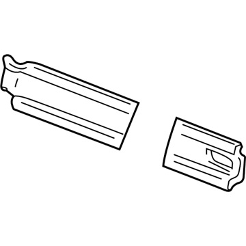 Ford F1TZ7841709B Rail Assembly - Body Side Inner
