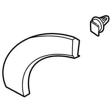 Ford M1PZ-7829164-A Moulding