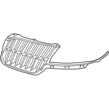 Lincoln AH6Z-8200-AA Grille - Radiator