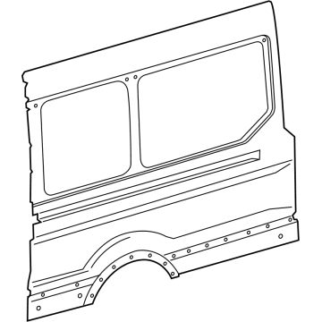 Ford CK4Z-61279D47-A Panel - Body Side - Rear