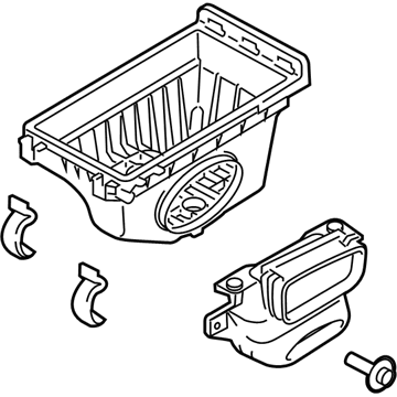 Lincoln AA5Z-9A600-B Cleaner Assembly - Air