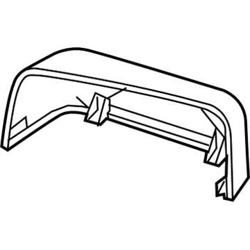 Ford 7C3Z-17D742-A Cover - Mirror Housing