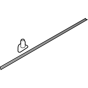 Ford FL3Z-1620758-B Weatherstrip - Door Lower
