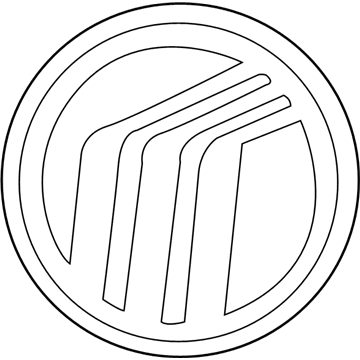 Mercury Marauder Emblem - 3W3Z-5443504-AA
