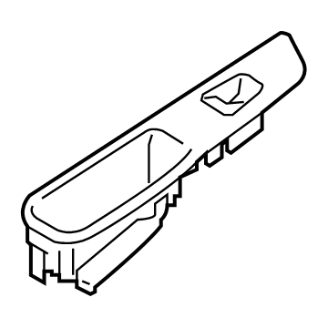 Ford FB5Z-14527-AC Switch Bezel, Rear Passenger Side FB5Z-14527-AC Ford Switch Bezel, Rear Passenger Side Illustration 1 of 1