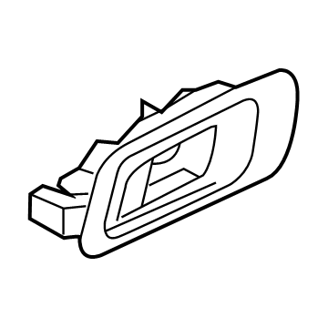 Ford Explorer Interior Door Handle - FB5Z-7822601-CG