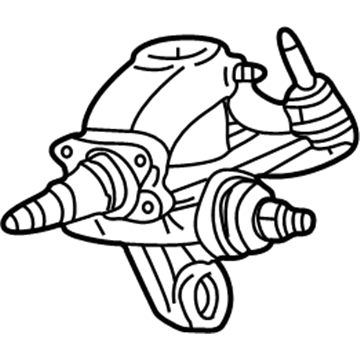 Ford 3F1Z-4A013-AA Spindle