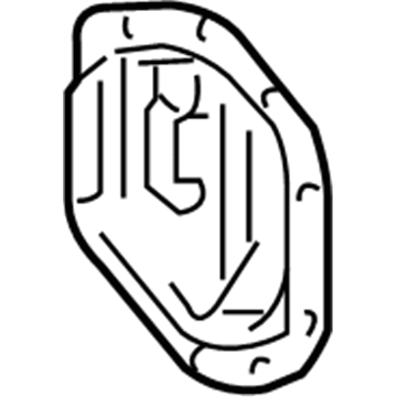 Ford 7E5Z-4033-A Cover - Rear Axle Housing