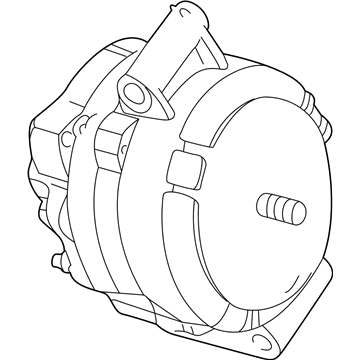 Mercury 4U2Z-10V346-DERM Re-Manufactured Alternator Assembly