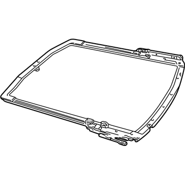 Lincoln F8VY-54502C06-AA Rail Assembly - Roof