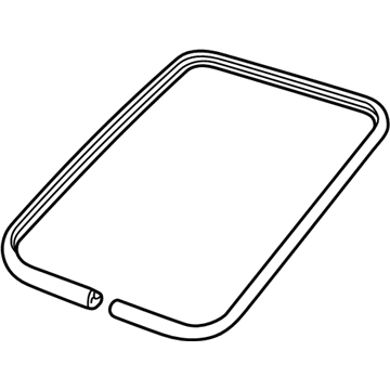 Ford F7LZ-6351884-AA Seal - Roof Panel Opening