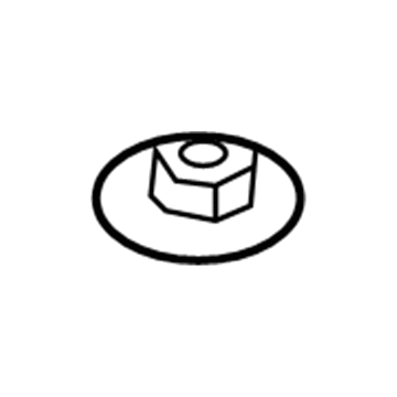 Ford -W700430-S441 Nut And Washer Assembly - Hex.