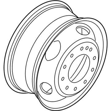 Ford F-350 Super Duty Spare Wheel - 8C3Z-1015-K
