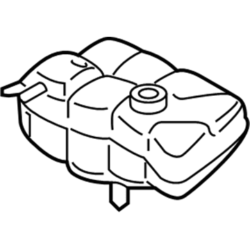 Ford HS7Z-8A080-A Tank Assembly - Radiator Overflow