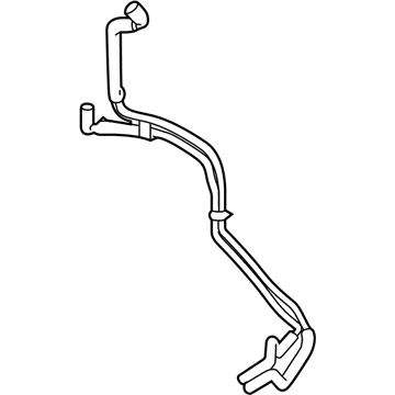 Lincoln HP5Z-8A519-A Tube Assembly - Water Outlet