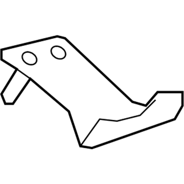 Ford 5L8Z-5A204-AA Bracket - Exhaust Pipe Mounting