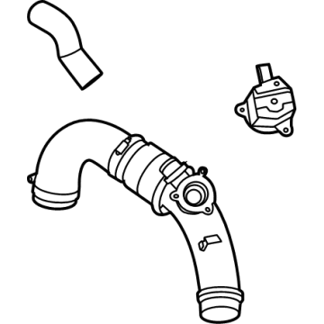 Lincoln LX6Z-9P437-E Duct - Air