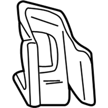 F6DZ-7451249-A Ford Rail Reinforcement, Driver Side Illustration 1 of 1