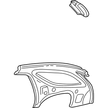 Mercury YF1Z-7427790-AA Panel