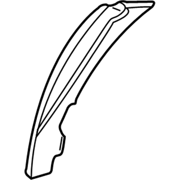 Mercury F6DZ-7428128-AA Reinforcement - Rear
