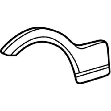 Lincoln 2C6Z-1629164-AAA Moulding
