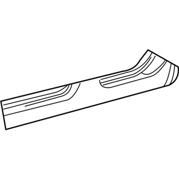 Lincoln 3W4Z-5410120-BA Member Assembly - Floor Side