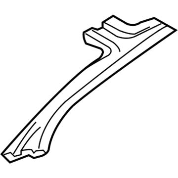 Lincoln 3W4Z-5402504-AA Pillar - Front Body