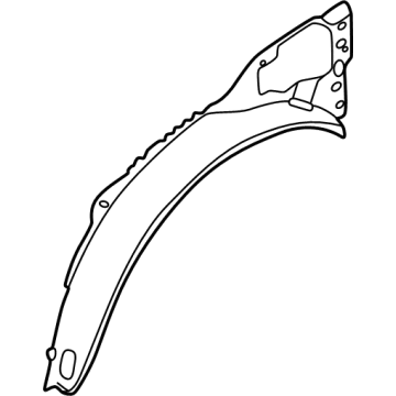 Ford M2DZ-7827864-A Panel Assembly - Body Side Inner