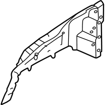 Ford M2DZ-7827886-A Panel And Wheelhouse - Quarter Inner