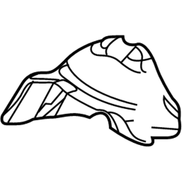 Lincoln GB5Z-9A462-A Shield - Exhaust Manifold Heat