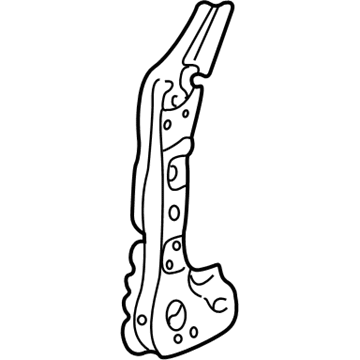Mercury 9L8Z-7822843-B Reinforcement Assembly - Door Hinge
