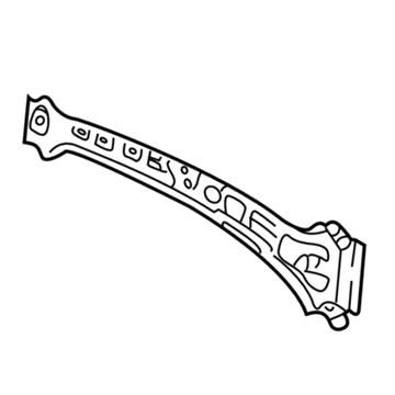 5L8Z-7824301-AA Ford Inner Pillar, Driver Side Illustration 1 of 1