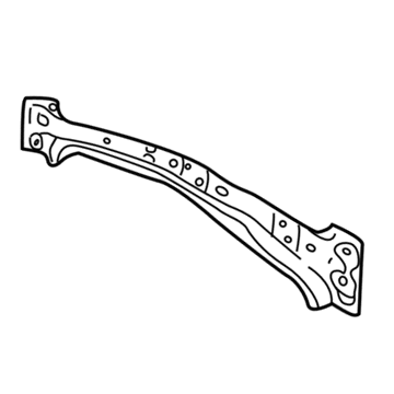 YL8Z-7824382-AA Ford Center Pillar Reinforcement, Inner Passenger Side Illustration 1 of 1