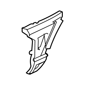 Ford LK4Z-17C947-A Reinforcement