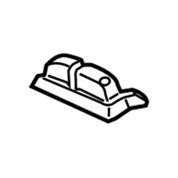 CJ5Z-78613D11-AD Ford Seat Belt Guide, Driver Side Illustration 1 of 1