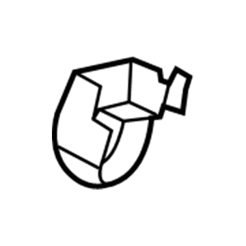 Ford EJ7Z-7867461-AQ Pivot Cover, Driver Side EJ7Z-7867461-AQ Ford Pivot Cover, Driver Side Illustration 1 of 1