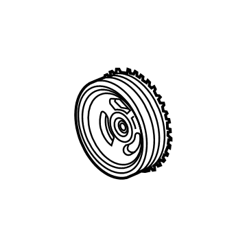 Ford CV6Z-6312-D Pulley - Crankshaft