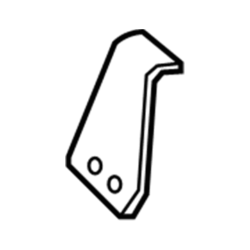 6W1Z-8052-A Ford Support Bracket, Driver Side Illustration 1 of 1