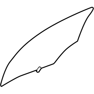 Ford 8E5Z-5425713-A Glass - Rear Door