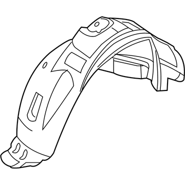 Lincoln 7T4Z-16102-B Shield