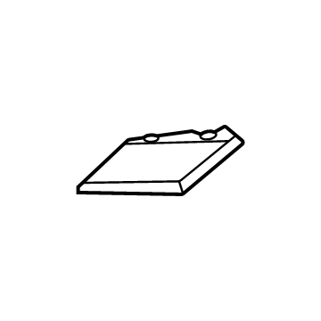 Ford M2DZ-7850002-B Retainer - Roof Trim