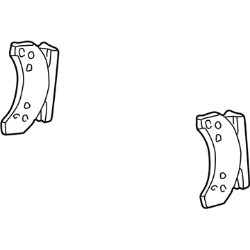 Ford YU2Z-2V001-BA Pad