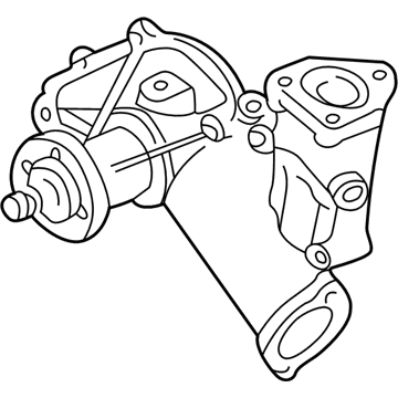 Ford XU2Z-8501-A Pump Assembly - Water