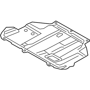 Ford KT1Z-6P013-A Shield - Engine Compartment Splash
