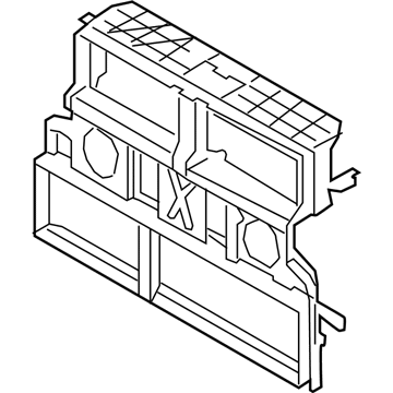 Ford KT1Z-8B455-A Bracket - Radiator Grille