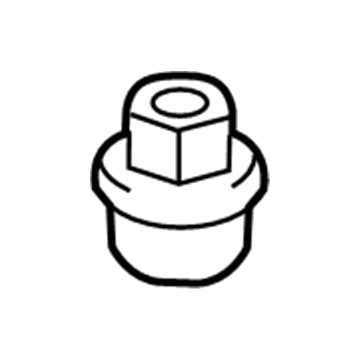 Mercury 6L2Z-5C491-AA Nut - Hex.