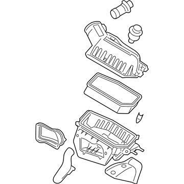 Ford 8C2Z-9600-B Cleaner Assembly - Air