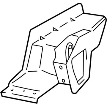 Ford F87Z-16B168-AC Reinforcement F87Z-16B168-AC Ford Reinforcement Illustration 1 of 1