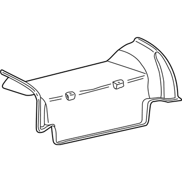 Ford 8W7Z-5445455-AA Cover Assembly - Loading Compartment